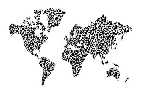 World Map Made Out of Circle S に対する画像結果