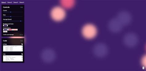 Background CSS Generator に対する画像結果