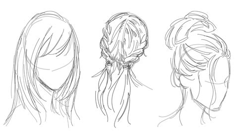 Drawing Hair Step by Step に対する画像結果