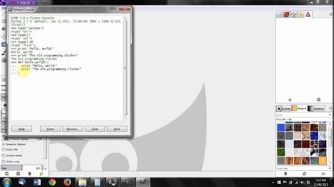 Image result for GIMP 3. Python Fu Not Working