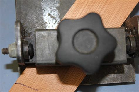 Skew Chisel Sharpening - This Jig Can Hold A Wide Angled Blade