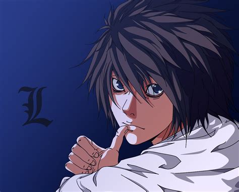 Toradh íomhá ar L Lawliet Death Note