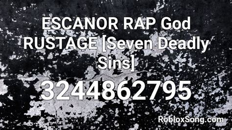 Image result for Rap God Roblox ID