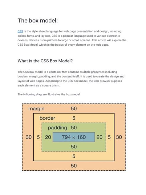 Image result for What Is Box Model