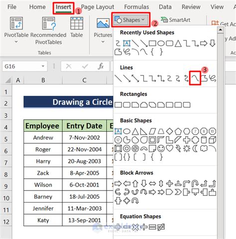 Image result for How to Circle in Excel
