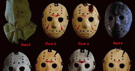 80's Horror Movies: Evolution Of The Jason Voorhees Mask
