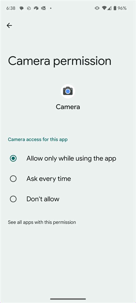 Image result for Android Camera Not Permitted