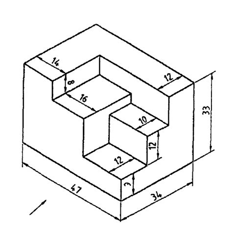 Toradh íomhá ar Isometric View Drawing for Abeginner