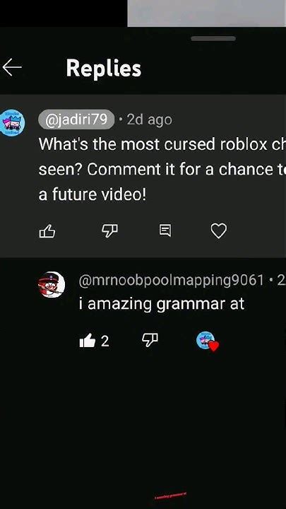 Afbeeldingsresultaten voor Cursed Roblox Chat