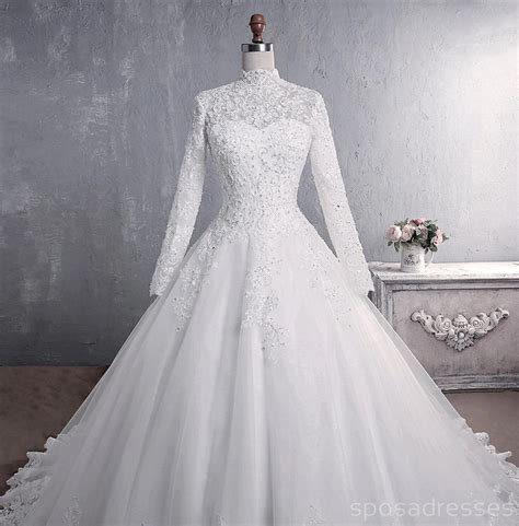 Image result for Modest Wedding Dresses Cheap Princess