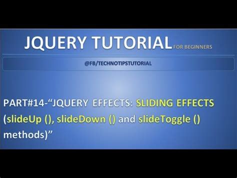 Image result for Sliding in jQuery