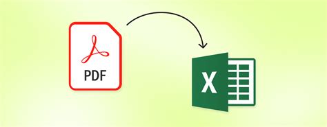 Toradh íomhá ar Convert PDF to Excel