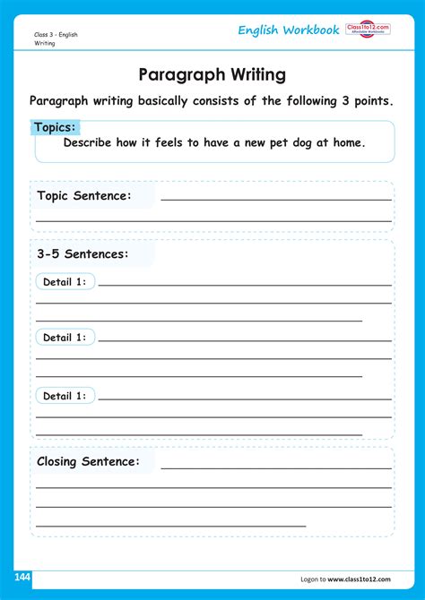 Toradh íomhá ar 4th Grade Paragraph Writing