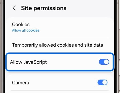 Afbeeldingsresultaten voor Enable JavaScript On Samsung S23