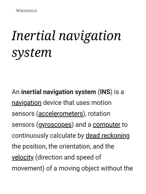 Inertial Navigation Block Diagram に対する画像結果