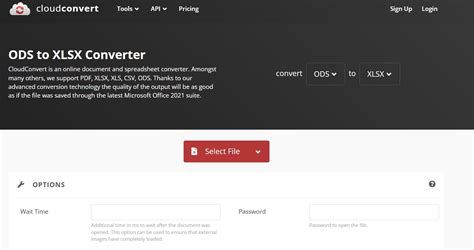 Image result for Open ODS File to Excel