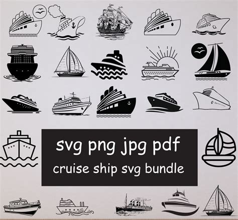Image result for Cruise Ship SVG Image