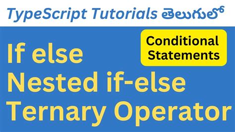 Image result for TypeScript If Else Statement