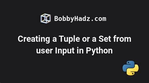 Toradh íomhá ar Input Tuple in Python
