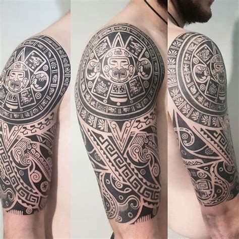 35 Aztec Tattoo Ideas for the Warrior in You | Inspirationfeed