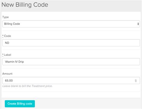 Image result for Billing Code Definition