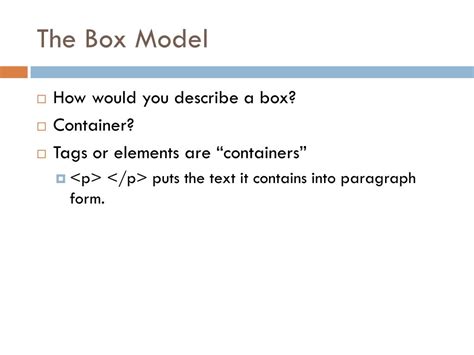 Image result for What Is Box Model