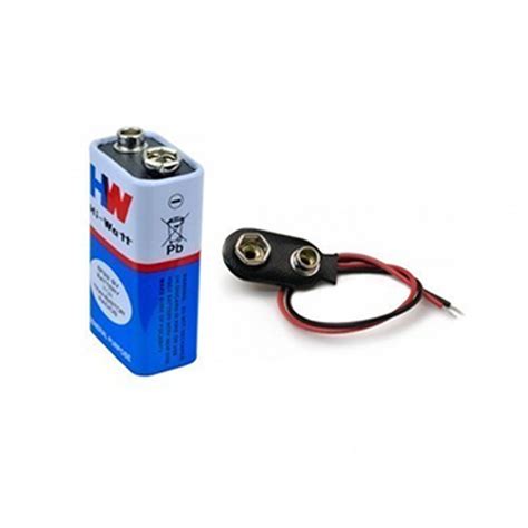 Image result for 9V Battery Holder Arduino