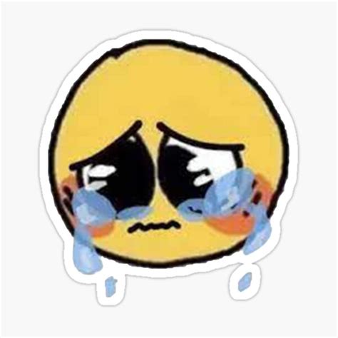 Image result for Cursed Crying Emoji Meme