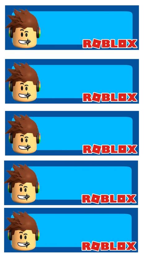 Image result for Roblox Book Label