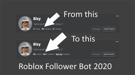 Toradh íomhá ar Roblox Follow Bot 6000