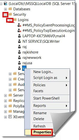 Image result for Password Settings On SQL