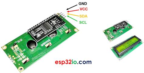 Image result for Esp32 LCD I2C