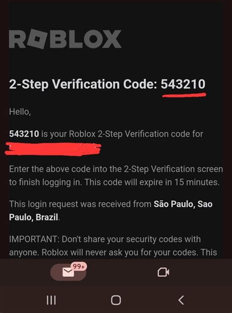 Toradh íomhá ar Roblox Verification Code Examples