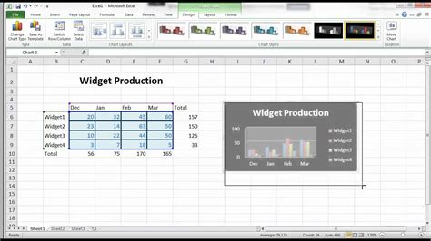 Image result for Embed a Chart On a Background in Excel