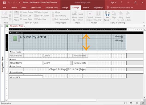 Image result for How to Create a Report in Access
