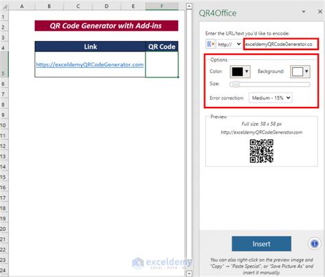 Afbeeldingsresultaten voor Auto QR Code Generator Excel