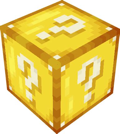 Toradh íomhá ar Minecraft Lucky Block Texture