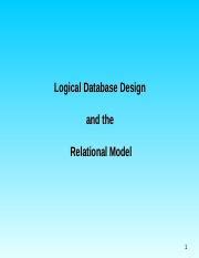 Logical Database Design PPT に対する画像結果