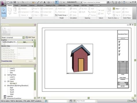 Toradh íomhá ar View Scale in Revit
