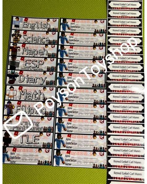 Image result for Roblox Subject Label Sticker Design