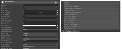 Unity Particle System Symbol に対する画像結果