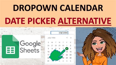 Image result for Excel Drop Down Date PICKER