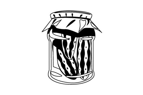 Image result for Pickle Jar SVG