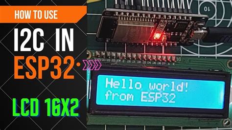 Image result for Esp32 LCD I2C