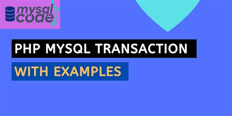 Toradh íomhá ar MySQL Transaction