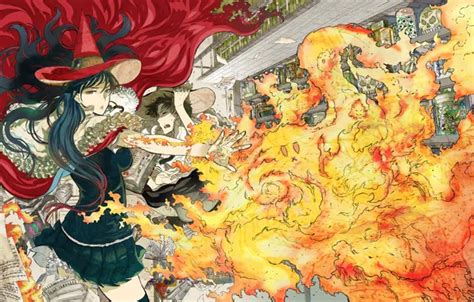 Image result for Fire Witch Anime