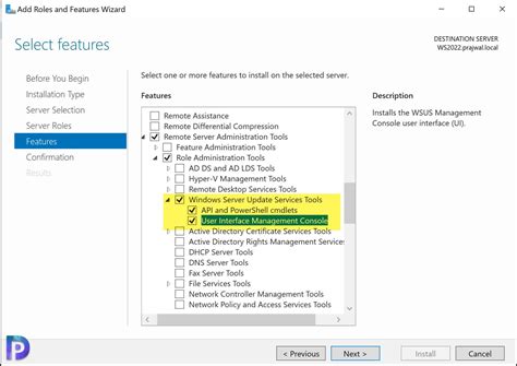 Toradh íomhá ar WSUS Install