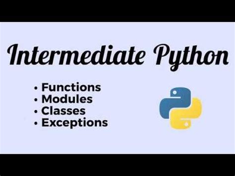 Image result for Python for 6 Hours Intermediate