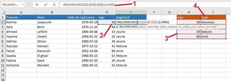 Toradh íomhá ar Comment Faire Une Recherche V Par Excelle