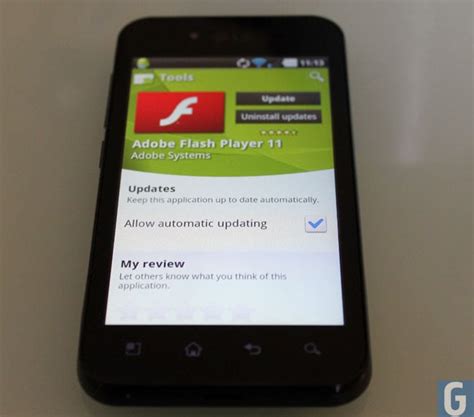 Toradh íomhá ar Adobe Flash Player 11
